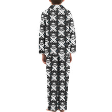 Load image into Gallery viewer, Big Boys' V-Neck Long Pajama Set