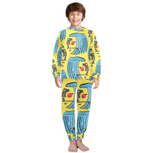 Load image into Gallery viewer, Big Boys' Crew Neck Long Pajama Set