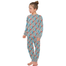 Load image into Gallery viewer, Big Girls' Crew Neck Long Pajama Set