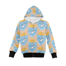 Load image into Gallery viewer, Little Girls' Zip Up Hoodie