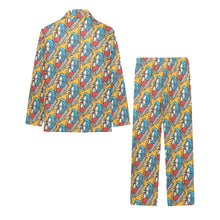 Load image into Gallery viewer, Big Boys' V-Neck Long Pajama Set