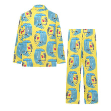 Load image into Gallery viewer, Big Girls' V-Neck Long Pajama Set