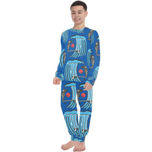 Load image into Gallery viewer, Big Boys' Crew Neck Long Pajama Set