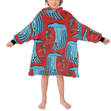 Load image into Gallery viewer, Blanket Hoodie for Kids