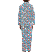 Load image into Gallery viewer, Big Boys' V-Neck Long Pajama Set