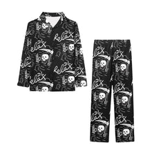 Load image into Gallery viewer, Big Girls' V-Neck Long Pajama Set