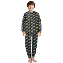 Load image into Gallery viewer, Big Boys' Crew Neck Long Pajama Set