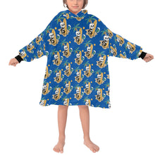 Load image into Gallery viewer, Blanket Hoodie for Kids
