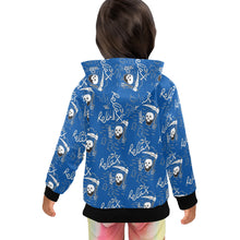 Load image into Gallery viewer, Little Girls' Zip Up Hoodie