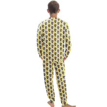 Load image into Gallery viewer, Big Boys' Crew Neck Long Pajama Set