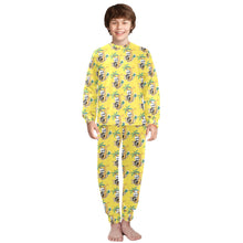 Load image into Gallery viewer, Big Boys' Crew Neck Long Pajama Set