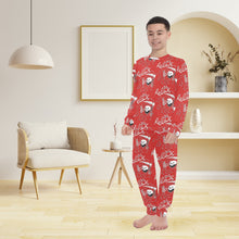 Load image into Gallery viewer, Big Boys' Crew Neck Long Pajama Set