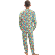Load image into Gallery viewer, Big Boys' Crew Neck Long Pajama Set