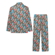 Load image into Gallery viewer, Big Boys' V-Neck Long Pajama Set