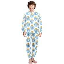 Load image into Gallery viewer, Big Boys' Crew Neck Long Pajama Set