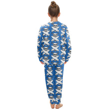 Load image into Gallery viewer, Big Girls' Crew Neck Long Pajama Set