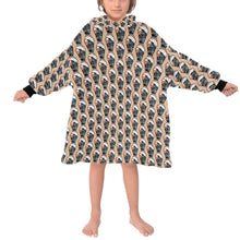 Load image into Gallery viewer, Blanket Hoodie for Kids