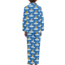 Load image into Gallery viewer, Big Boys' V-Neck Long Pajama Set