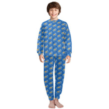 Load image into Gallery viewer, Big Boys' Crew Neck Long Pajama Set
