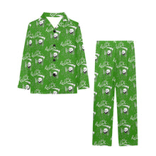 Load image into Gallery viewer, Big Boys' V-Neck Long Pajama Set