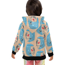 Load image into Gallery viewer, Little Girls' Zip Up Hoodie
