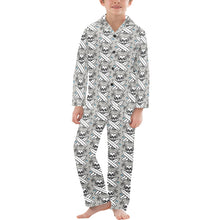 Load image into Gallery viewer, Big Boys' V-Neck Long Pajama Set