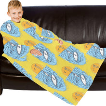 Load image into Gallery viewer, Blanket Robe with Sleeves for Kids