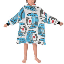 Load image into Gallery viewer, Blanket Hoodie for Kids