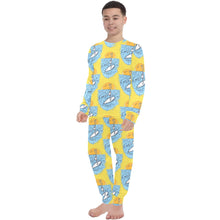 Load image into Gallery viewer, Big Boys' Crew Neck Long Pajama Set