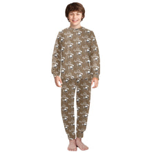 Load image into Gallery viewer, Big Boys' Crew Neck Long Pajama Set