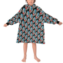Load image into Gallery viewer, Blanket Hoodie for Kids
