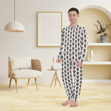 Load image into Gallery viewer, Big Boys' Crew Neck Long Pajama Set