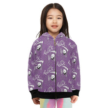 Load image into Gallery viewer, Little Girls' Zip Up Hoodie
