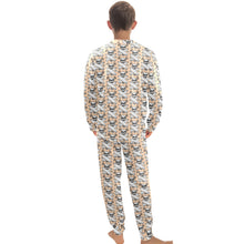 Load image into Gallery viewer, Big Boys' Crew Neck Long Pajama Set