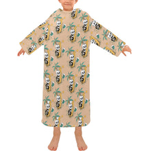 Load image into Gallery viewer, Blanket Robe with Sleeves for Kids