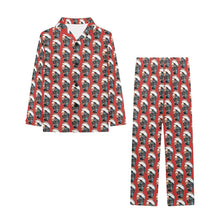 Load image into Gallery viewer, Big Girls' V-Neck Long Pajama Set