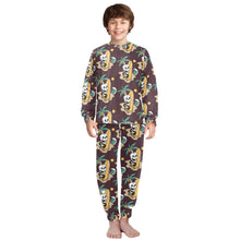 Load image into Gallery viewer, Big Boys' Crew Neck Long Pajama Set