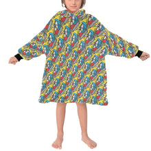 Load image into Gallery viewer, Blanket Hoodie for Kids