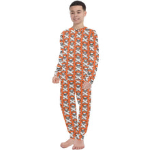Load image into Gallery viewer, Big Boys' Crew Neck Long Pajama Set