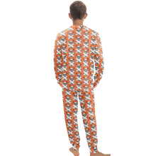 Load image into Gallery viewer, Big Boys' Crew Neck Long Pajama Set