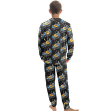 Load image into Gallery viewer, Big Boys' Crew Neck Long Pajama Set