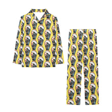 Load image into Gallery viewer, Big Boys' V-Neck Long Pajama Set
