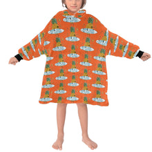 Load image into Gallery viewer, Blanket Hoodie for Kids