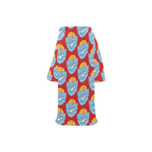 Load image into Gallery viewer, Blanket Robe with Sleeves for Kids