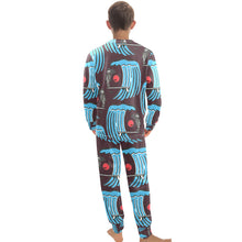 Load image into Gallery viewer, Big Boys' Crew Neck Long Pajama Set
