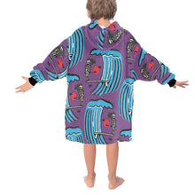 Load image into Gallery viewer, Blanket Hoodie for Kids