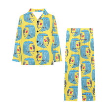 Load image into Gallery viewer, Big Boys' V-Neck Long Pajama Set