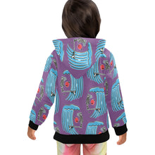 Load image into Gallery viewer, Little Girls' Zip Up Hoodie