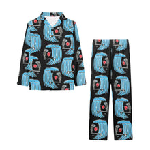 Load image into Gallery viewer, Big Girls' V-Neck Long Pajama Set
