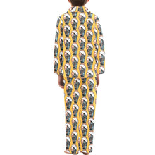 Load image into Gallery viewer, Big Boys' V-Neck Long Pajama Set